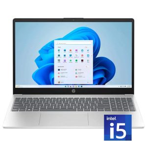 HP 15.6 FHD Laptop Intel i5 1235U 8GB RAM 256GB SSD Silver-0