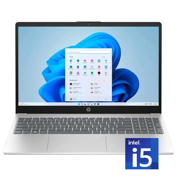 HP 15.6 FHD Laptop Intel i5 1235U 8GB RAM 256GB SSD Silver-0