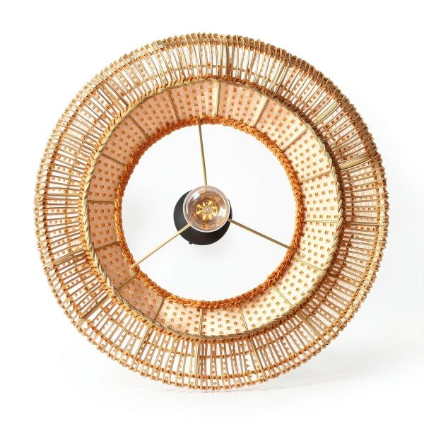 Parrot Uncle Rattan Pendant Light Boho Design Adjustable-11