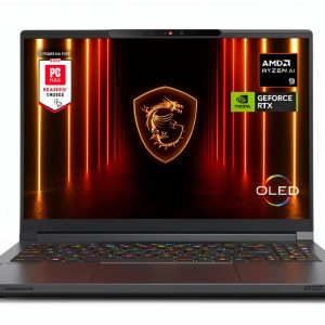 MSI Stealth A16 AI Gaming Laptop Ryzen AI 9 RTX 5080 OLED-0