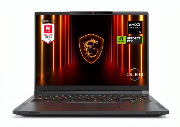 MSI Stealth A16 AI Gaming Laptop Ryzen AI 9 RTX 5080 OLED-0