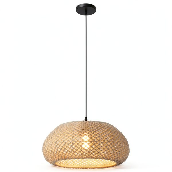 Parrot Uncle Cotton Pendant Light Boho Rustic Coastal Style-6