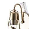 Parrot Uncle Gold Wall Sconce Modern Glass Shade Lighting-10