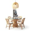 Parrot Uncle Rattan Pendant Light Boho Style Adjustable-1