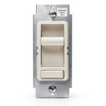 Leviton SureSlide Dimmer Switch LED Dimmable Light Almond-0