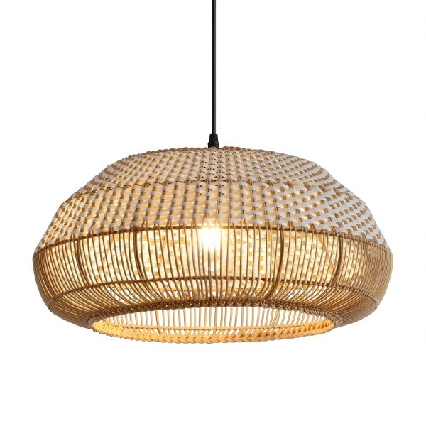 Parrot Uncle Rattan Pendant Light Boho Design Adjustable-8