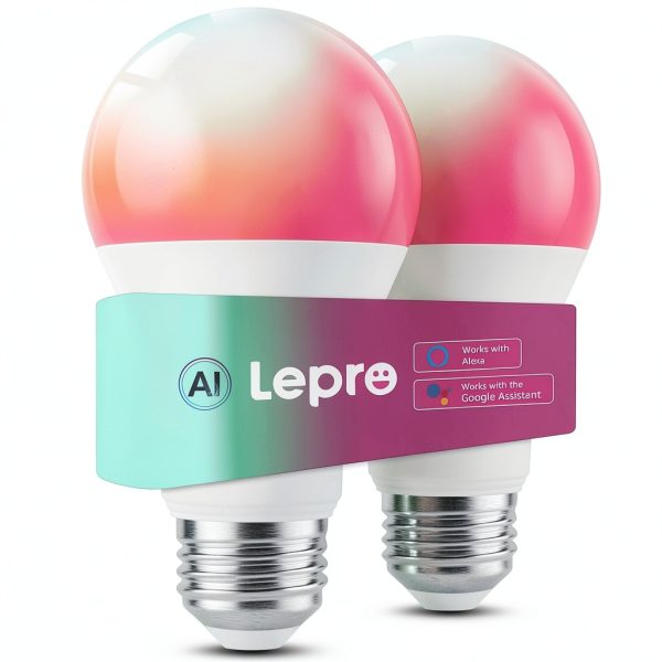Lepro Smart LED Bulbs Color Changing Voice Control-0
