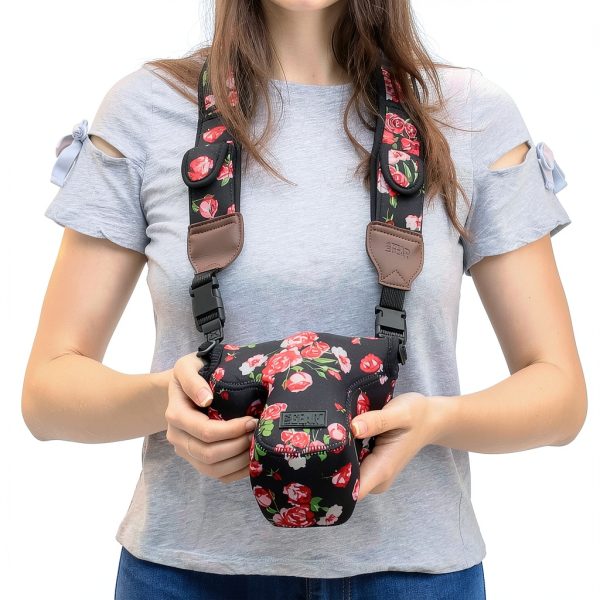 USA Gear Camera Sleeve Neoprene Protection Compact DSLR-3