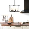 Pavo Black Chandelier Adjustable Height Modern Farmhouse-1