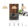 Pavo Pendant Light Paper Rope Adjustable Hanging Fixture-8