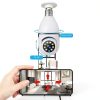 VIVZONE Smart 360 Bulb Camera Home Security Indoor-3