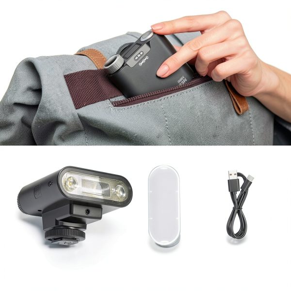 Neewer 20Ws Camera Flash Speedlight Compact Manual GN15-8