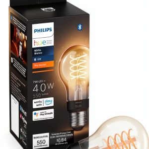 Philips Hue Filament Smart LED Bulb Vintage Design Voice-0