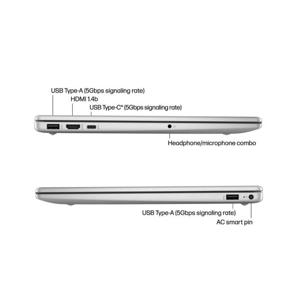HP 15.6 FHD Laptop Intel i5 1235U 8GB RAM 256GB SSD Silver-3