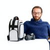 USA Gear Camera Backpack Customizable DSLR Travel Bag-8