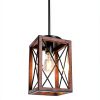 Rustic Metal Hanging Light Adjustable Ceiling Fixture-2