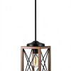 Rustic Metal Hanging Light Adjustable Height Kitchen Bedroom-0