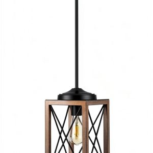Rustic Metal Hanging Light Adjustable Height Kitchen Bedroom-0