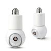 Eco4life Smart WiFi PTZ Light Bulb Security Camera White-0
