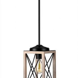 Rustic Metal Hanging Light Adjustable Ceiling Fixture Home-0