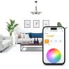 Linkind Smart LED Bulb Color Changing E12 Base Music Sync-6