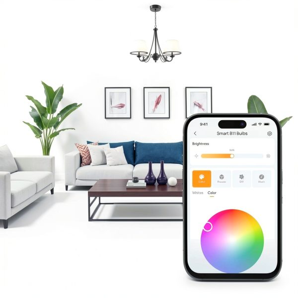 Linkind Smart LED Bulb Color Changing E12 Base Music Sync-6