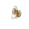 Parrot Uncle Gold Wall Sconce Modern Glass Shade Lighting-6