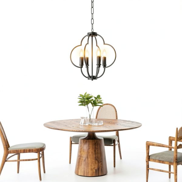 Pavo Adjustable Chandelier Modern Farmhouse Vintage Lighting-1