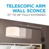 Coby Wall Mount Light Adjustable Swing Arm Sconce-5