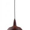Farmhouse Pendant Light Rustic Barn Style Metal Cage Design-0