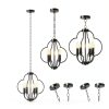 Pavo Adjustable Chandelier Modern Farmhouse Vintage Lighting-5