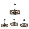 Farmhouse Ceiling Fan Energy Efficient Quiet Operation LED-5