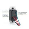 Leviton SureSlide Dimmer Switch LED Dimmable Light Almond-3