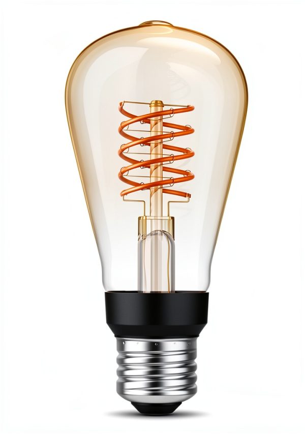 Philips Hue Filament ST19 Smart LED Bulb Vintage Design-2