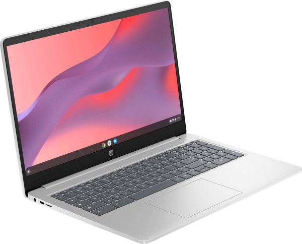 HP Chromebook Laptop Intel N200 8GB Memory 64GB eMMC Silver-2