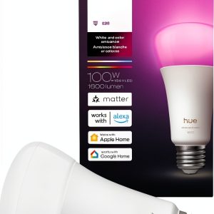 Philips Hue Smart LED Bulb Color Ambiance Bluetooth Control-0