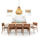 Bamboo Pendant Lamp Hand Woven Fish Basket Boho Farmhouse-0