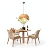 Parrot Uncle Rattan Pendant Light Handwoven Boho Design-0