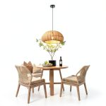 Parrot Uncle Rattan Pendant Light Handwoven Boho Design-0