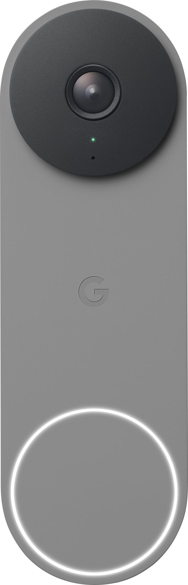 Google Nest Doorbell Wired 2nd Gen Ash Home Security Camera-0