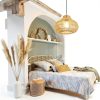 Parrot Uncle Boho Rattan Pendant Light Handwoven Adjustable-2