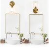Pavo Wall Sconce Metal Glass Dimmable Lighting Modern Decor-4