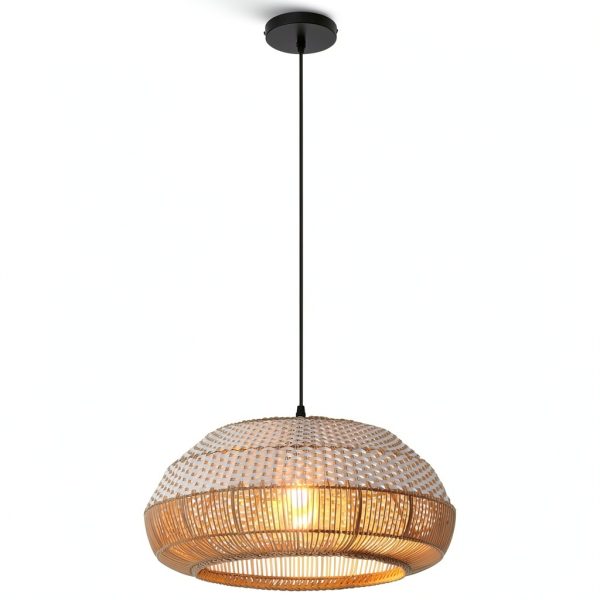 Parrot Uncle Rattan Pendant Light Boho Design Adjustable-4