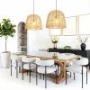 Parrot Uncle Rattan Pendant Light Boho Coastal Rustic-4