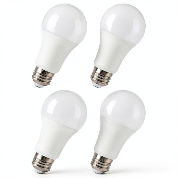 VIRIBRIGHT A19 LED Bulb 9W Dimmable Cool White 4 Pack-6