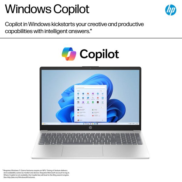 HP Laptop Intel Core i5 Touch Screen 15.6 Inch Silver-9