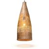 Parrot Uncle Bamboo Pendant Lamp Rustic Boho Lighting-5