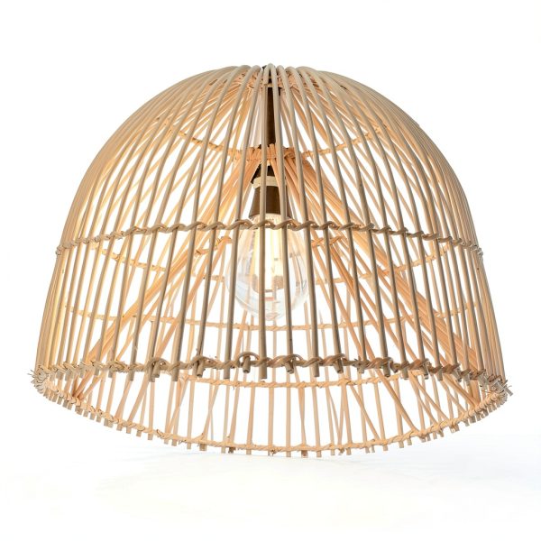 Parrot Uncle Rattan Pendant Light Boho Rustic Adjustable-9