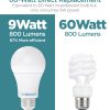 Viribright LED Bulb 9W 800 Lumens 2700K 12 Pack-3