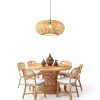 Parrot Uncle Bamboo Pendant Lamp Rustic Boho Adjustable-1